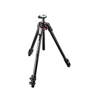 Manfrotto 055XPRO Trípode de Fibra de Carbono de 3 Secciones - Trípode Profesional para Cámara, Ideal para Fotografía y Creación de Contenido en Viajes