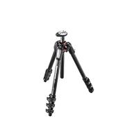 Manfrotto 055XPRO Trípode de Fibra de Carbono de 4 Secciones, Trípode para Cámara, de Viaje para la Creación de Contenido, Accesorios de Fotografía, Fotografía Profesional