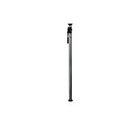 Manfrotto 076B - Monopods para cámaras, Soporte Aluminio, 1.5-2.7 m, 1.83 kg, Negro