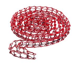Manfrotto 091MCR- Accesorio para cámara, Cadena de Metal Kit, Rojo
