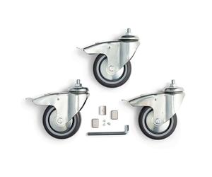 Manfrotto 104G Wheel Set 100mm with Brakes