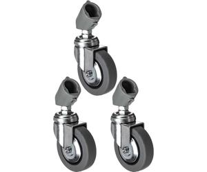 Manfrotto 109 - Pies para monopies, Plateado