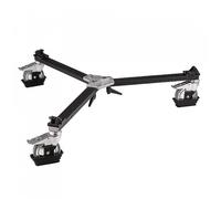 Manfrotto 114MV - dolly de vídeo plegable para trípodes con pies de punta