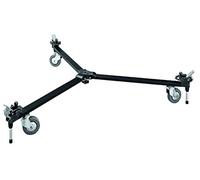 Manfrotto 127 Basic Dolly Negro tripode - Trípode (Aluminio, Negro)