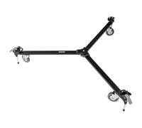 Manfrotto 127 Basic Dolly - Pies para monopies, Negro