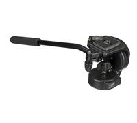 Manfrotto 128RC Micro Fluid - Rótula para trípode (Plato de cambio rápido con tornillo de 1/4"), negro
