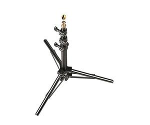 Manfrotto 156BLB pie de iluminación mini bajo, negro, 40-123 cm