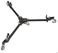 Manfrotto 181B Automatic Folding Dolly Black - Trípode (4,5 kg, Aluminio, Negro)