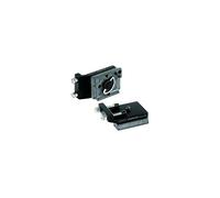 Manfrotto 200uss Universal Sistema de conexión RC2 Placa Anti Twist - Telescopio terrestre (Negro)