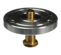 Manfrotto 208HEX - Adaptador de Plataforma de Montaje de cámara de 3/8 Pulgadas (Plateado)
