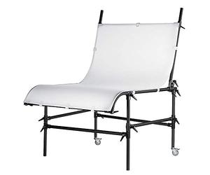 Manfrotto 220B - Accesorio para cámara, maletín para portatil (28.26 kg, 2000 mm, 1220 mm, Negro, con Soporte)