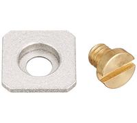 Manfrotto 262 - Zapata Tipo Flash con Tornillo, Plateado y Blanco