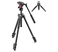 Manfrotto 290 luz con cabezal de vídeo fluido + Pixi
