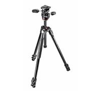 Manfrotto 290 Xtra Aluminium 3-Section Tripod with 3W head
