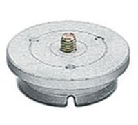 Manfrotto 400pl- Med 23 mm de Altura tamaño Mediano Placa de liberación rápida para 400 y 3263 Geared Jefes