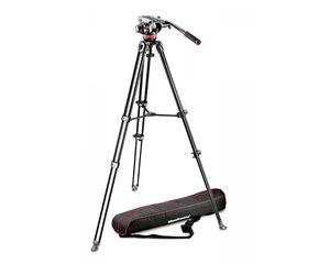 Manfrotto 502 fluid video head&MVT502AM alu twin