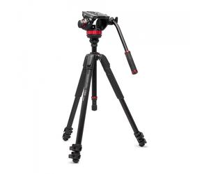 Manfrotto 502 HEAD & 055 ALU 3 SEC VIDEO