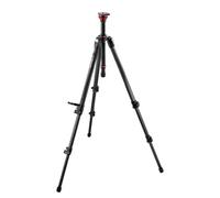 Manfrotto 755CX3 - Trípode de vídeo MDEVE (fibra de carbono, 1.9 kg), negro