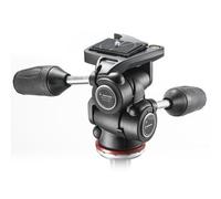 Manfrotto 804 Cabezal panorámico de 3 vías Mark II con placa de luz 200PL