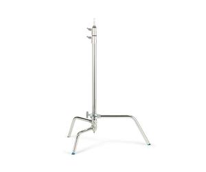 Manfrotto A2025L 3pata(s) Plata tripode - Trípode (10 kg, 3 Pata(s), 2,53 m, Plata, 110 cm, 5/8'')