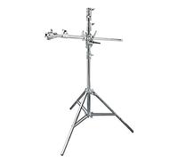 Manfrotto A4050CS - Trípode de 3 Patas (8 kg, 3 Patas, 5 m, Plata, 135 cm, 188 cm)