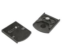 Manfrotto placa de cierre rÃ¡pido 410PL con tornillo de 1/4" y 3/8