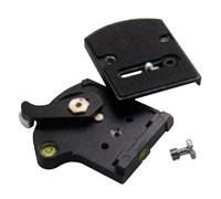 Manfrotto 394 Quick R.Adapter "Low Profile "Cambio Rápido Adaptador Y Panel