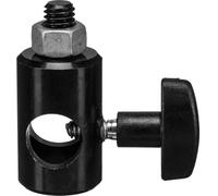 Manfrotto 014-38 - Adaptador Hembra (16 mm, Aluminio, de 5/8" a 3/8") Negro