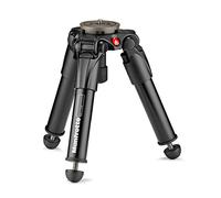 Manfrotto MBASEPROVR - VR Base de Aluminio con semiesfera pequeña (Estable y Compacto, Aluminio Fuerte, Tres ángulos de piernas, Altura hasta 24.3 cm) Negro