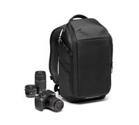 Manfrotto Advanced Compact III Mochila I para Cámara y Portátil, Mochila para Cámara sin Espejo con Objetivos, con Divisores Acolchados Intercambiables y Accesorio para Trípode