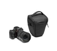 Manfrotto Advanced Holster S III, Funda para Cámara sin Espejo con Objetivo, Bolsa para Cámara con Soporte para Trípode y Cubierta para la Lluvia, Accesorios de Fotografía