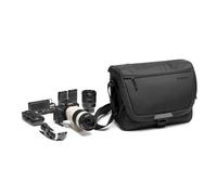 Manfrotto Advanced Shoulder Bag M III, para Cámara Réflex y sin Espejo con Objetivo, Bolsa para Cámara, Estuche para Cámara con Soporte para Trípode y Funda para Lluvia