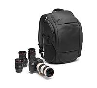 Manfrotto Advanced Travel III Mochila para Cámara y Portátil, Bolsa para Cámara Réflex/sin Espejo con Objetivos, Divisores Intercambiables, Soporte para Trípode, Bolsillo Expandible, Acceso Lateral