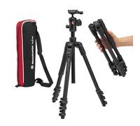 Manfrotto Befree Advanced AS, Trípode de Cámara, Bloqueo Palanca, en Aluminio, Compatible Arca-Swiss, Kit Trípode de Viaje Portátil con Rótula, para DSLR, Cámaras sin Espejo, Accesorios de Fotografía