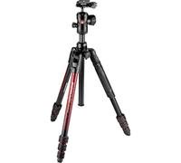 Manfrotto BeFree avanzada trípode de viaje de aluminio Twist, Rótula de bola, rojo, mkbfrta4rd-bhus
