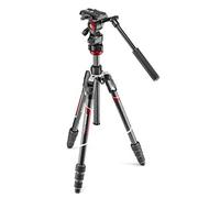 Manfrotto Befree Live Carbon Kit Twist con cabezal de vídeo fluido