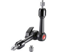 Manfrotto Brazo de Fricción 244MINI Negro, 24 cm, 3 kg, 1/4 y 3/8 pulgadas, Cámara, Trípode, Barras, Negro