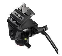 Manfrotto 500X Rótula de Vídeo Fluida para Mirrorless, Carga 5 Kg, Base Plana, Placa Deslizante de Liberación Rápida, Vertical y Horizontal, Ideal para Creadores