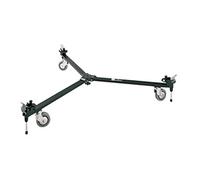 Manfrotto 127 Basic Dolly - Pies para monopies, Negro