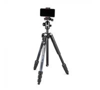 Manfrotto Element MII - Trípode de Viaje de Aluminio con Cabezal Esférico y Bluetooth para Smartphone y Cámaras Compactas, CSC, DSLR, Accesorios de Fotografía, Creación de Contenidos, Vlogs