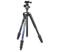 Manfrotto Element MII - Trípode de aluminio con cabeza esférica, color azul