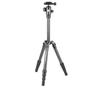 Manfrotto Element Traveller - Trípode pequeño (5 Secciones de Fibra de Carbono, con rótula
