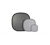 Manfrotto EzyBalance - Carta de 76 cm, 18%, Gris Neutro/Blanco