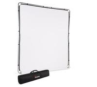 Manfrotto EzyFrame Kit de Fondo Colapsable Gran Formato para Fotografía/Vídeo - 2 x 2,3 m - Blanco - Estructura en Aluminio de Montaje Rápido - Incluye Maletín Rígido - Ultraportátil - LL LB7950
