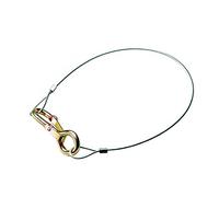 Manfrotto FF3276 - Cable antirrobo (Plata, Acero, 350 m, 2 mm)