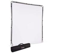 Manfrotto EzyFrame Kit de Fondo Colapsable Gran Formato para Fotografía/Vídeo - 2 x 2,3 m - Blanco - Estructura en Aluminio de Montaje Rápido - Incluye Maletín Rígido - Ultraportátil - LL LB7950