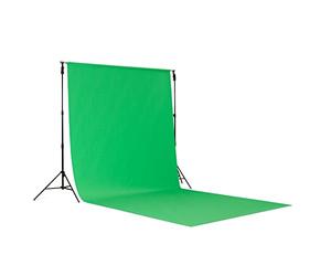 Manfrotto Fondo/Suelo Vinilo 2,75 m x 6 m Chroma Key Verde-Pantalla Verde-Fondo Fotografía y Vídeo-Suelo Fotografía-Mate-Rollo Compacto Resistente-Fácil de Limpiar-Inarrugable-Reutilizable-LL LB7781