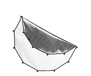 Manfrotto Halo - Funda compacta para portátiles de 82 cm, Color Plateado y Blanco