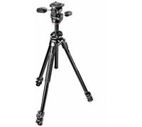 Manfrotto Kit de Trípode 290 dual con rótula 3 way aluminio