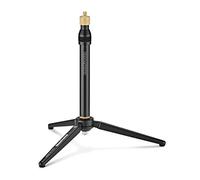 Manfrotto MKPROVR - VR Kit Mini trípode (Aluminio, pequeño y Ligero, 360°, hasta 2 kg) Negro